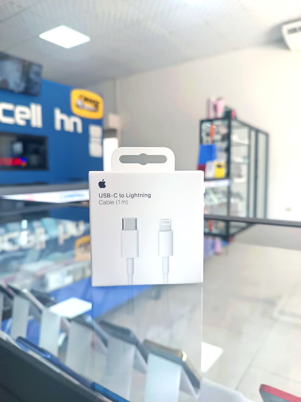 Cable iphone original  1m USB C a Lighning