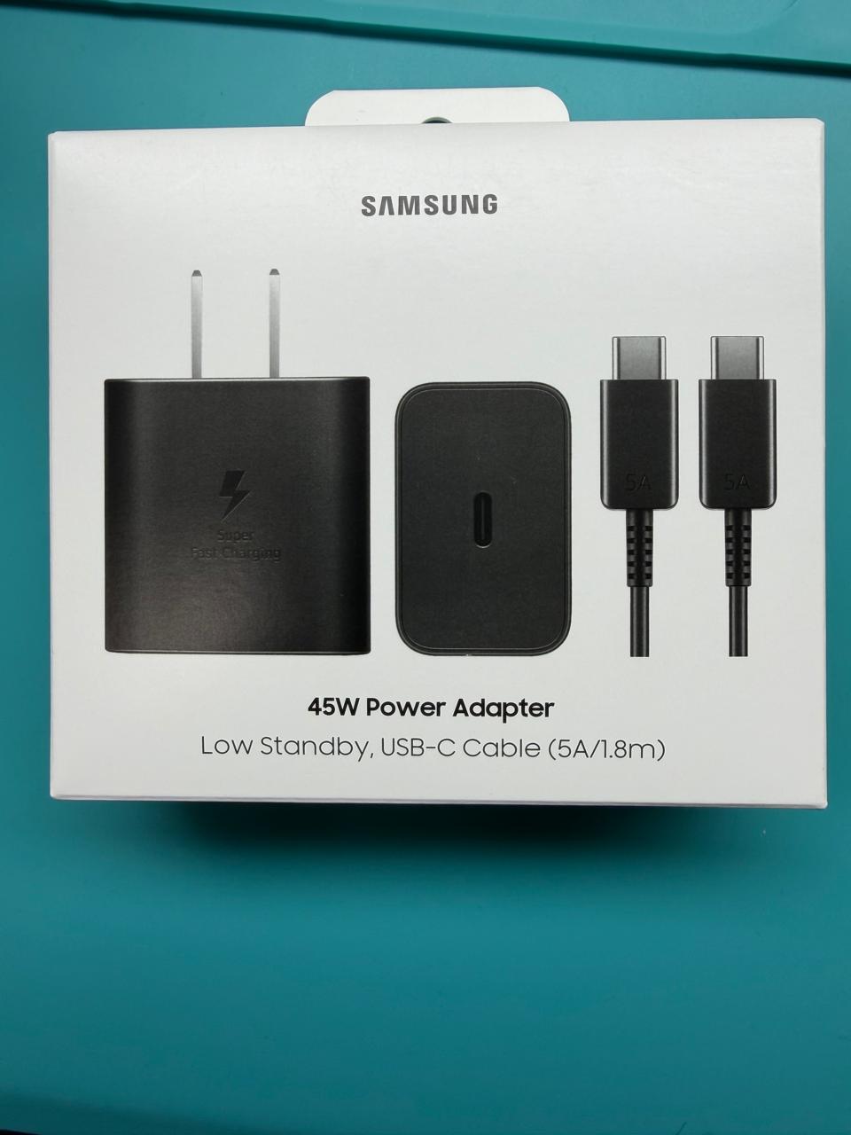 Cargador Samsung original tipo USB-C